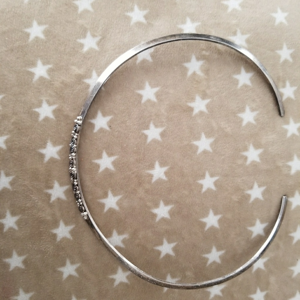 sterling bali choker